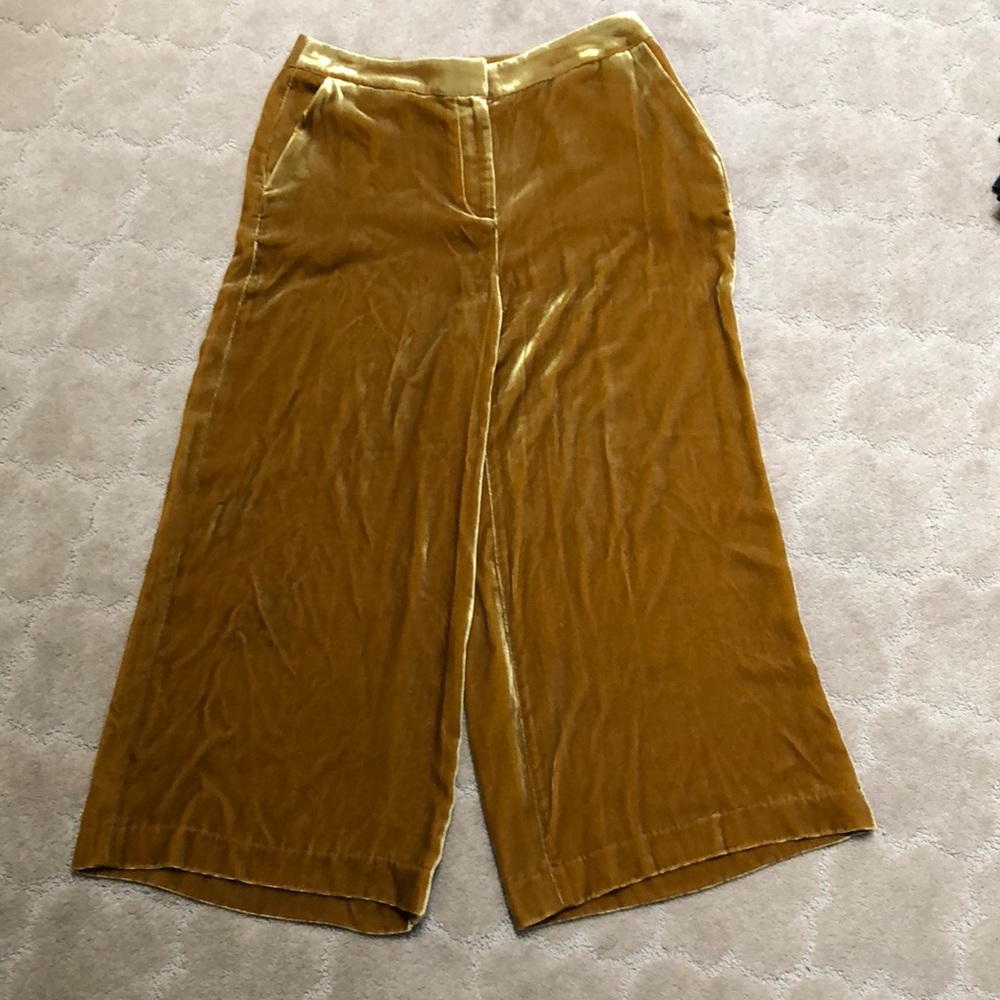 Boden Goldenrod Cluottes Wide Leg Pants